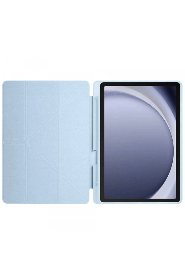 Galaxy Tab A9 Kılıf Zore Tri Folding Kalem Bölmeli Standlı Kılıf