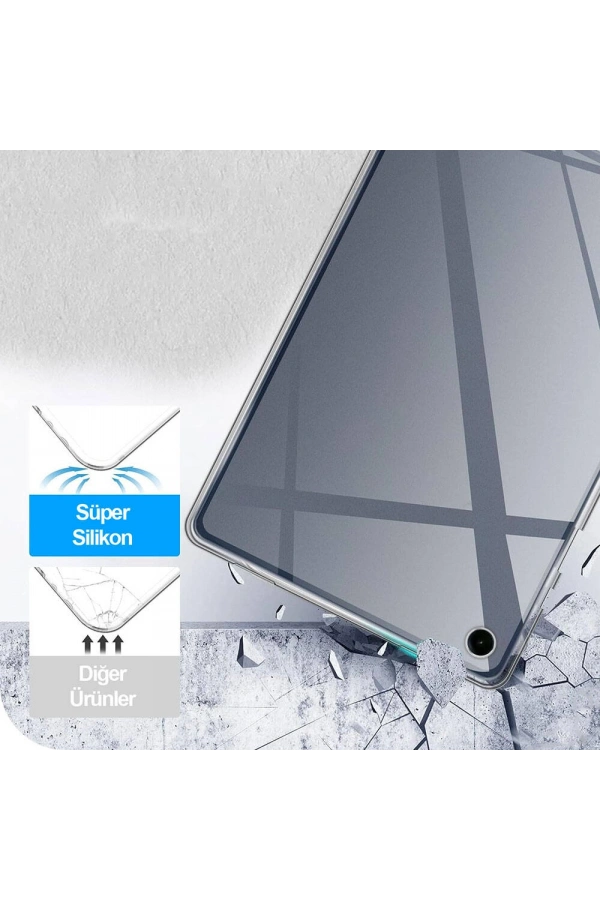 Galaxy Tab A9 Plus Kılıf Zore Tablet Süper Silikon Kapak