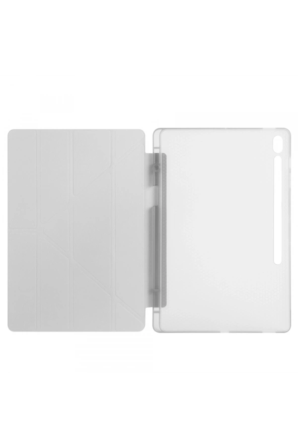 Galaxy Tab S10 FE Plus Kılıf Zore Tri Folding Kalem Bölmeli Standlı Kılıf