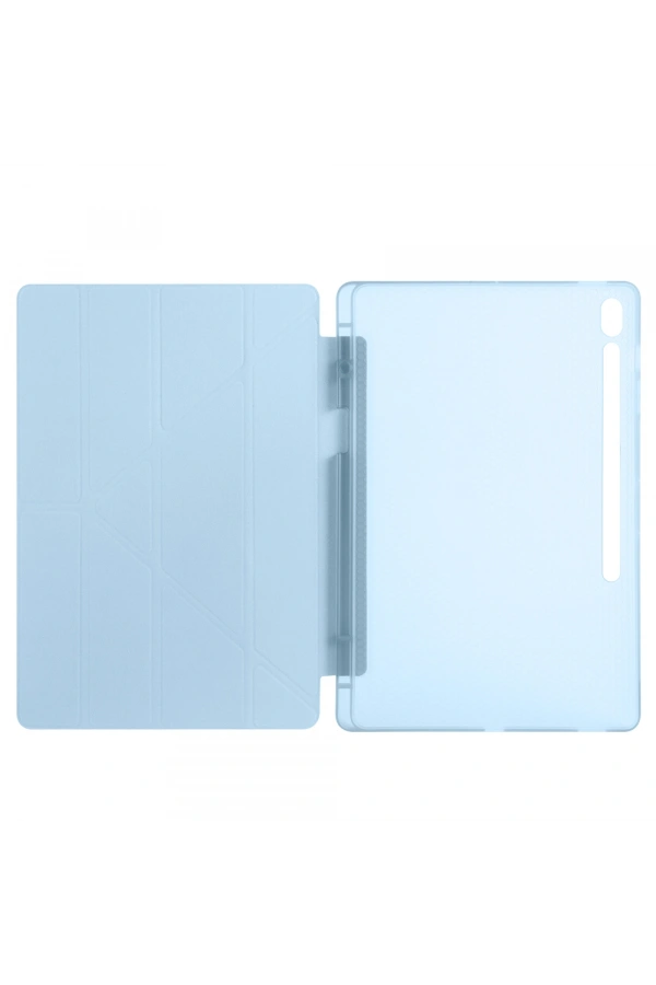 Galaxy Tab S10 FE Plus Kılıf Zore Tri Folding Kalem Bölmeli Standlı Kılıf
