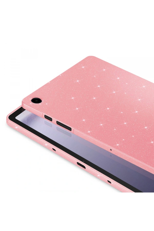 Galaxy Tab S10 FE Simli Parlak Görünümlü Zore Tablet Koton Kılıf