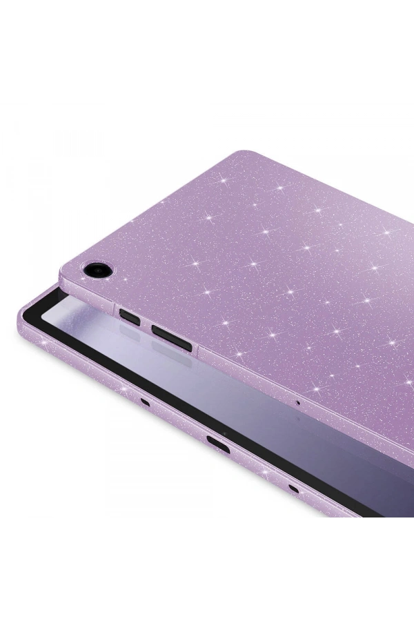 Galaxy Tab S10 FE Simli Parlak Görünümlü Zore Tablet Koton Kılıf