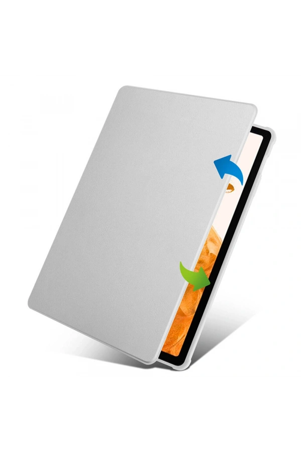 Galaxy Tab S10 Plus Kılıf Zore Termik Kalem Bölmeli Dönebilen Standlı Kılıf