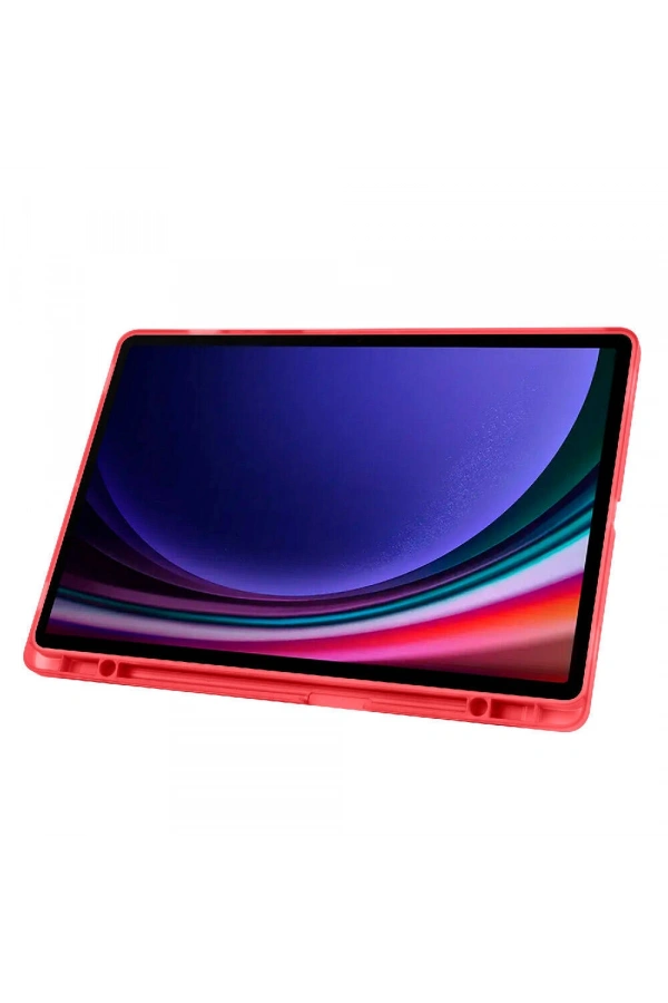 Galaxy Tab S10 Plus Kılıf Zore Tri Folding Kalem Bölmeli Standlı Kılıf