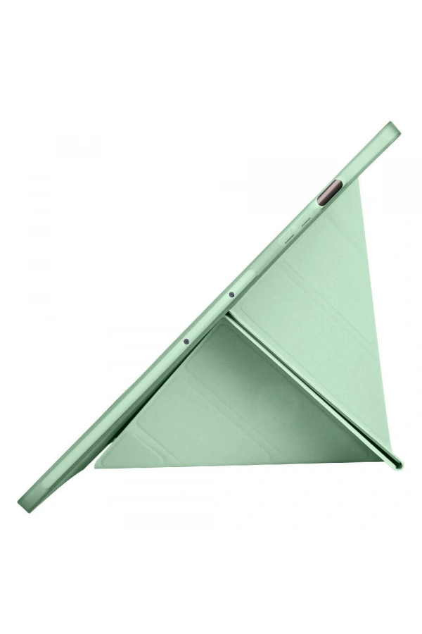 Galaxy Tab S10 Plus Kılıf Zore Tri Folding Kalem Bölmeli Standlı Kılıf