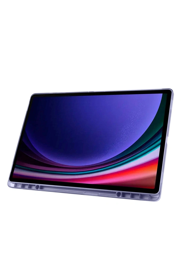 Galaxy Tab S10 Ultra Kılıf Zore Tri Folding Kalem Bölmeli Standlı Kılıf