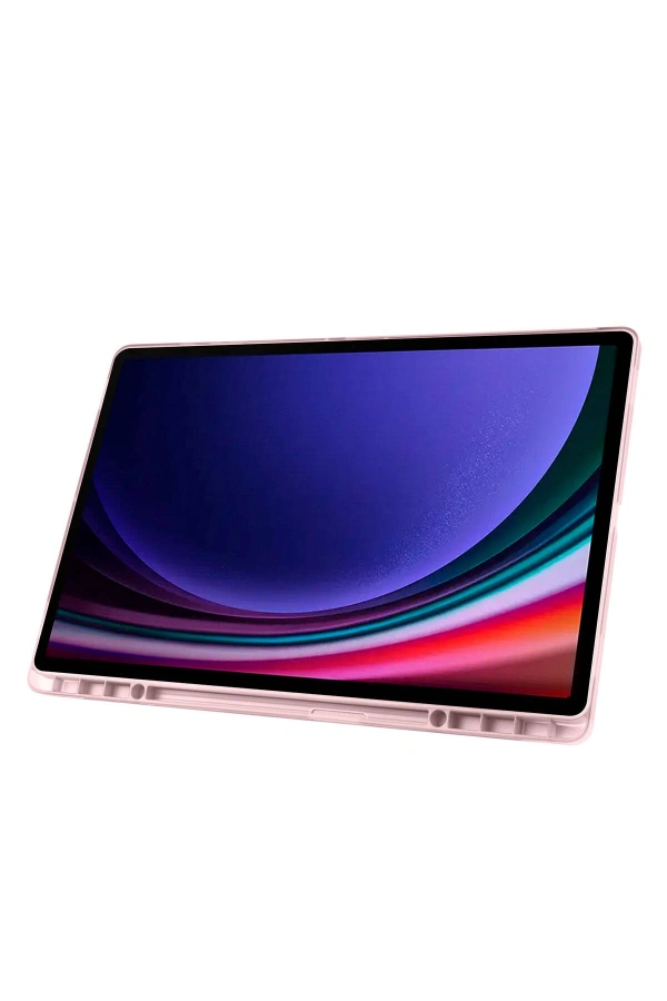 Galaxy Tab S10 Ultra Kılıf Zore Tri Folding Kalem Bölmeli Standlı Kılıf