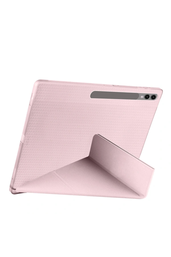 Galaxy Tab S10 Ultra Kılıf Zore Tri Folding Kalem Bölmeli Standlı Kılıf