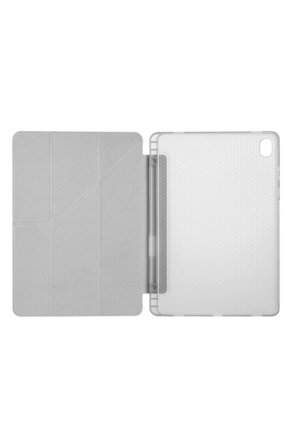 Galaxy Tab S11 Kılıf Zore Tri Folding Kalem Bölmeli Standlı Kılıf