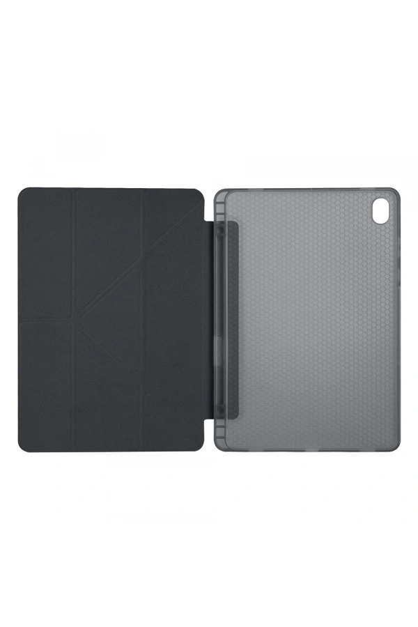 Galaxy Tab S11 Kılıf Zore Tri Folding Kalem Bölmeli Standlı Kılıf