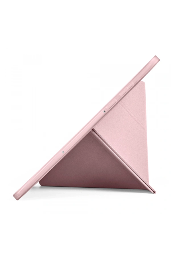Galaxy Tab S11 Kılıf Zore Tri Folding Kalem Bölmeli Standlı Kılıf