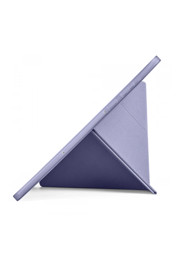Galaxy Tab S11 Kılıf Zore Tri Folding Kalem Bölmeli Standlı Kılıf