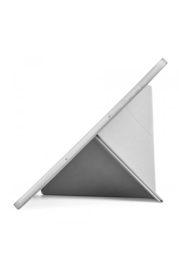 Galaxy Tab S11 Kılıf Zore Tri Folding Kalem Bölmeli Standlı Kılıf
