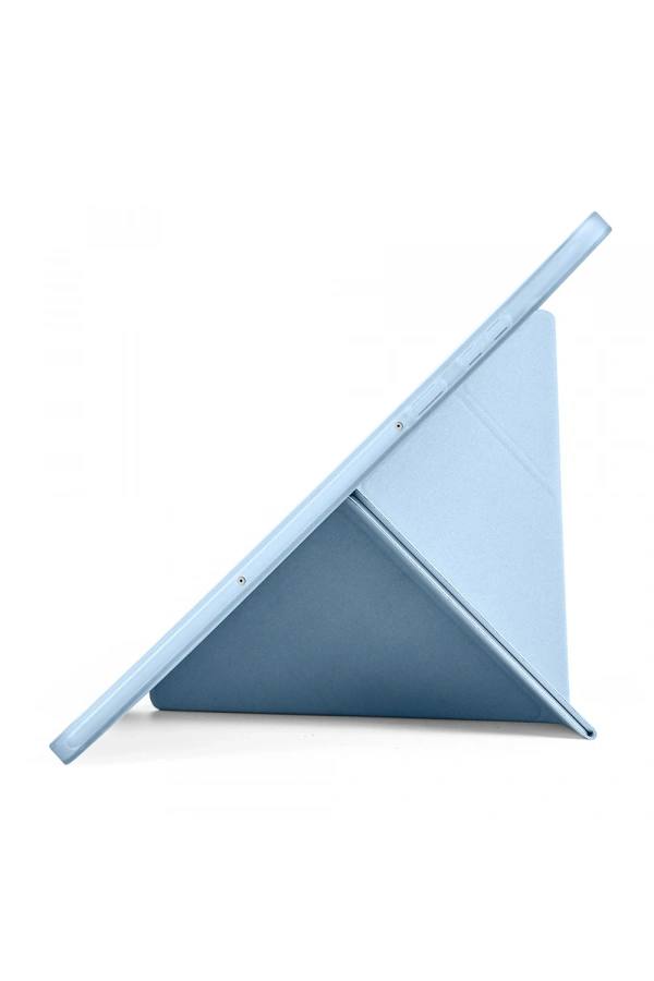 Galaxy Tab S11 Kılıf Zore Tri Folding Kalem Bölmeli Standlı Kılıf