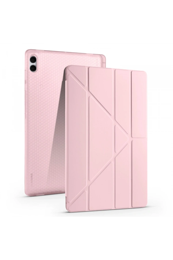 Galaxy Tab S11 Ultra Kılıf Zore Tri Folding Kalem Bölmeli Standlı Kılıf