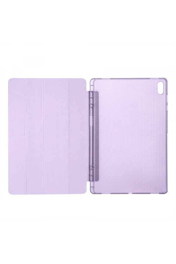 Galaxy Tab S11 Ultra Kılıf Zore Tri Folding Kalem Bölmeli Standlı Kılıf