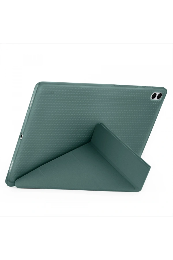 Galaxy Tab S11 Ultra Kılıf Zore Tri Folding Kalem Bölmeli Standlı Kılıf