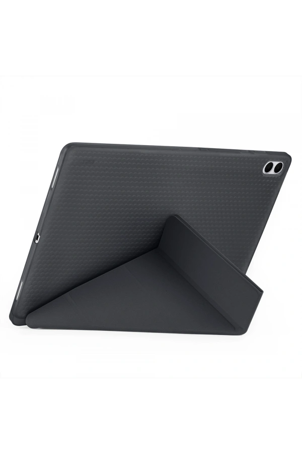 Galaxy Tab S11 Ultra Kılıf Zore Tri Folding Kalem Bölmeli Standlı Kılıf