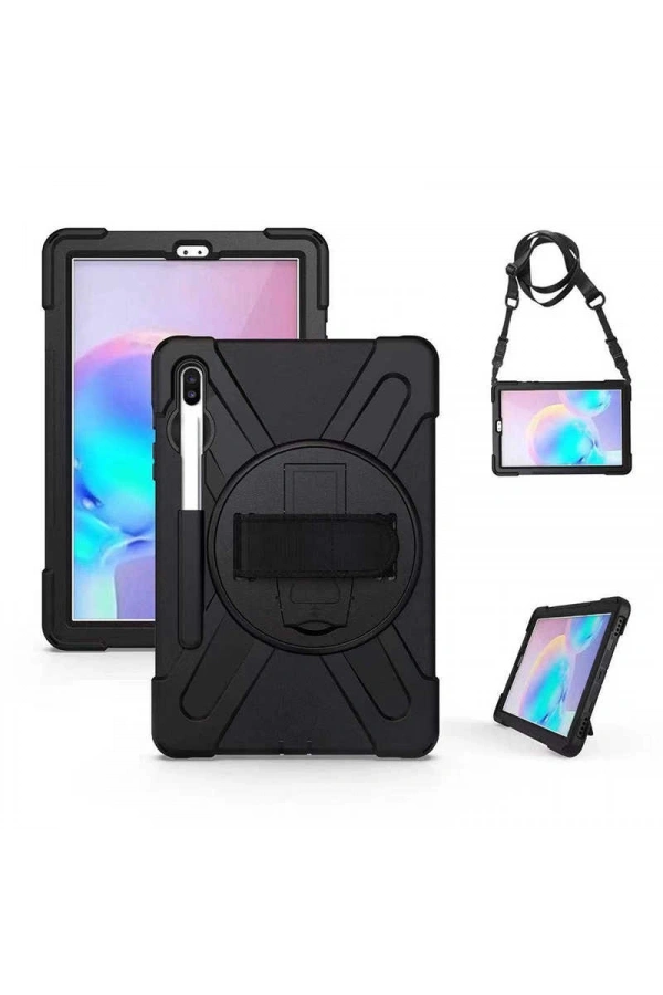 Galaxy Tab S6 T860 Kılıf Zore Defender Tablet Silikon