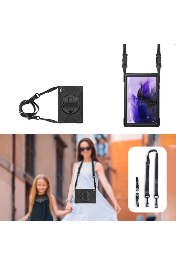 Galaxy Tab S7 FE LTE (T737-T736-T733-T730) Zore Defender Tablet Silikon