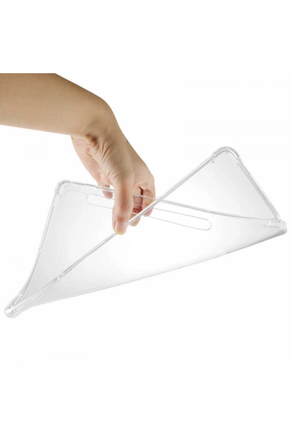 Galaxy Tab S7 Plus T970 Kılıf Zore Tablet Nitro Anti Shock Silikon Kapak