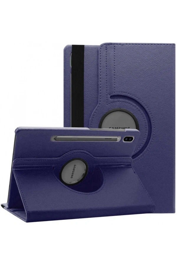 Galaxy Tab S7 Plus T970 Zore Dönebilen Standlı Kılıf