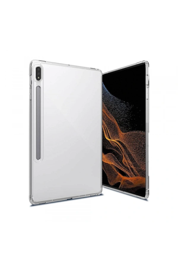 Galaxy Tab S8 Kılıf Zore Tablet Süper Silikon Kapak