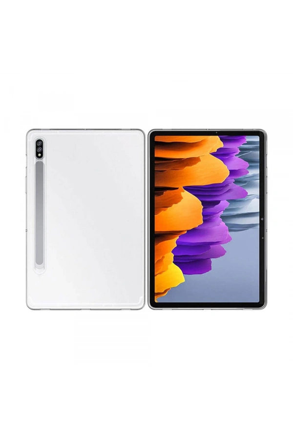 Galaxy Tab S8 Kılıf Zore Tablet Süper Silikon Kapak