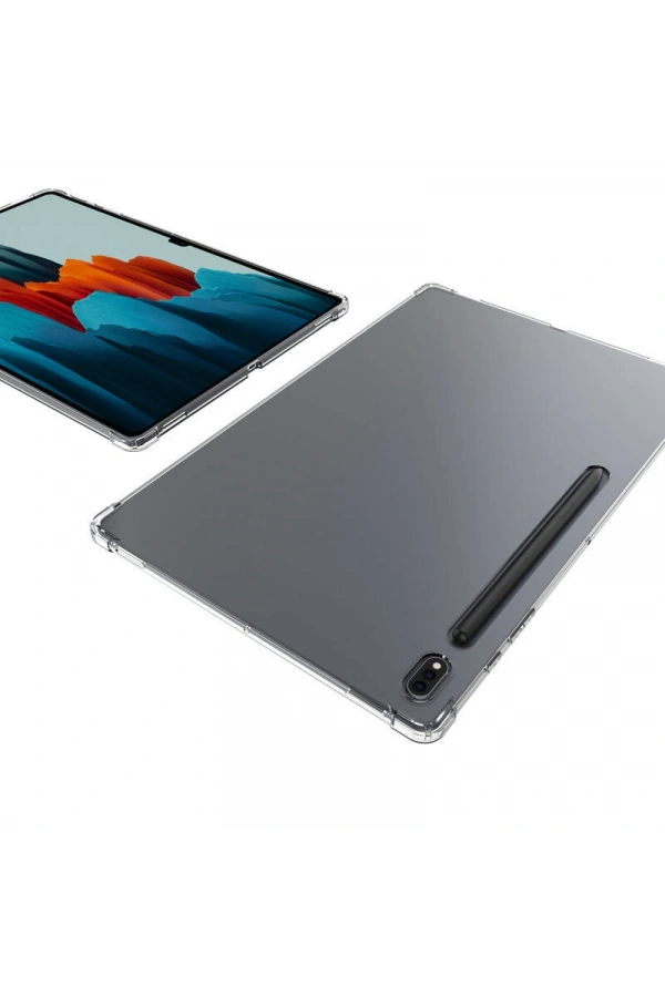 Galaxy Tab S8 Plus Kılıf Zore Tablet Nitro Anti Shock Silikon Kapak