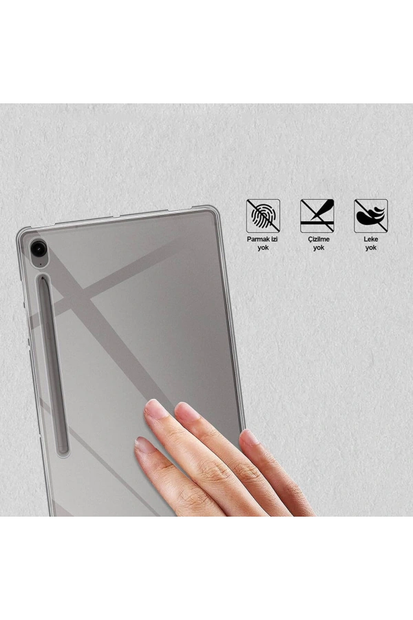 Galaxy Tab S9 FE Kılıf Zore Tablet Süper Silikon Kapak
