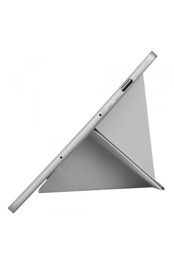 Galaxy Tab S9 FE Kılıf Zore Tri Folding Kalem Bölmeli Standlı Kılıf