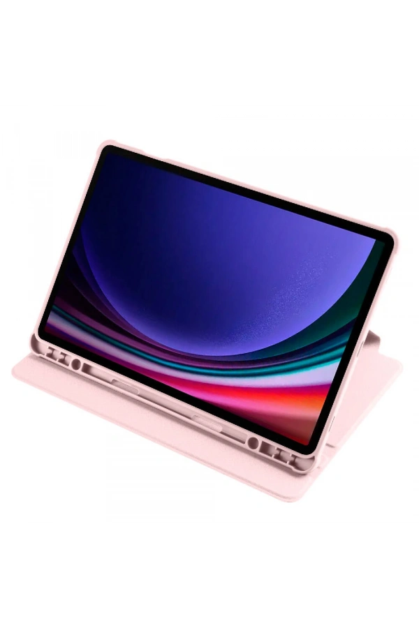 Galaxy Tab S9 Kılıf Zore Termik Kalem Bölmeli Dönebilen Standlı Kılıf
