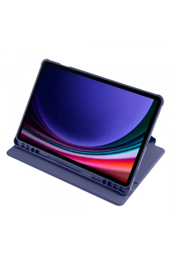 Galaxy Tab S9 Kılıf Zore Termik Kalem Bölmeli Dönebilen Standlı Kılıf
