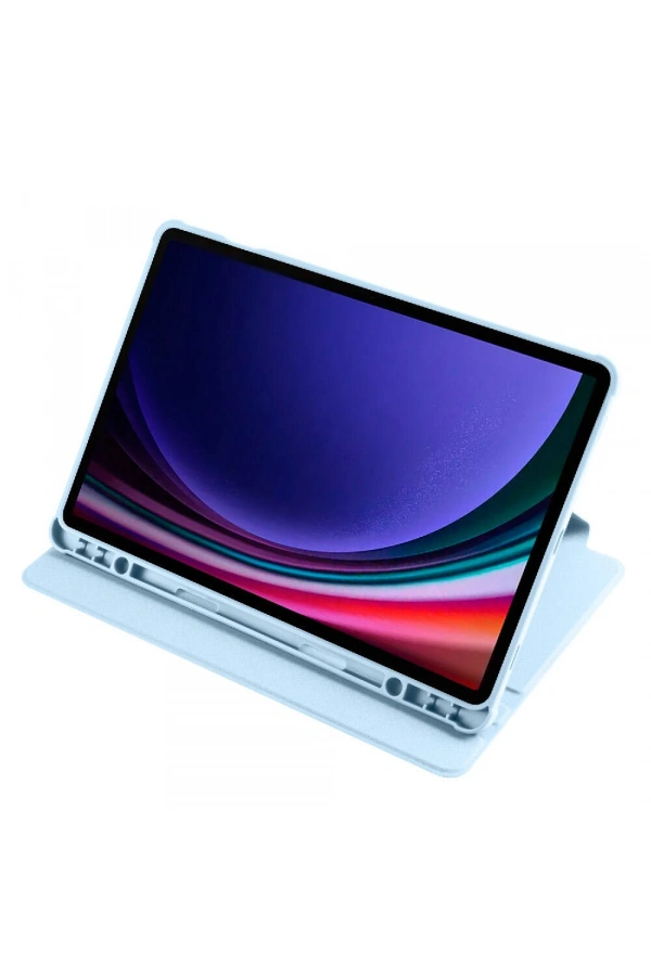Galaxy Tab S9 Kılıf Zore Termik Kalem Bölmeli Dönebilen Standlı Kılıf