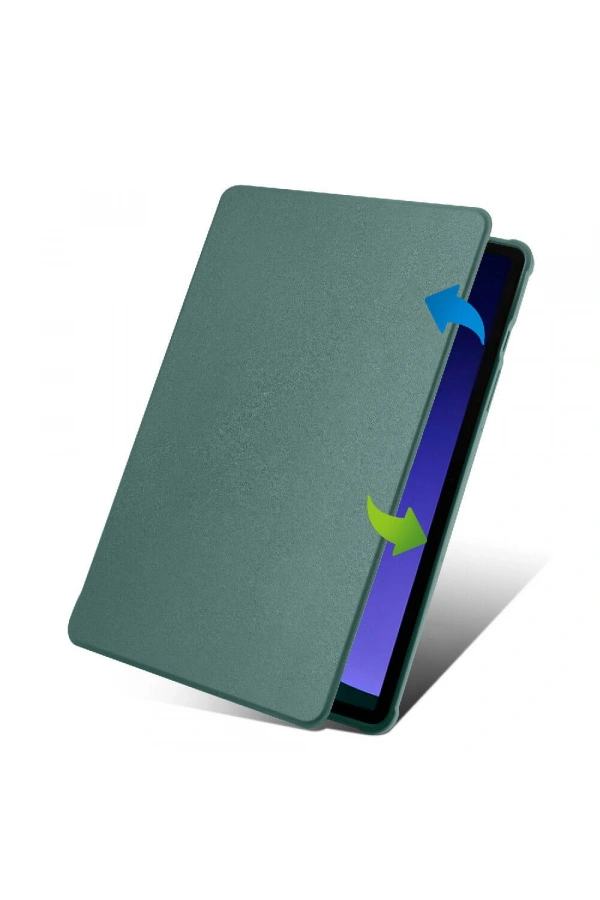 Galaxy Tab S9 Kılıf Zore Termik Kalem Bölmeli Dönebilen Standlı Kılıf