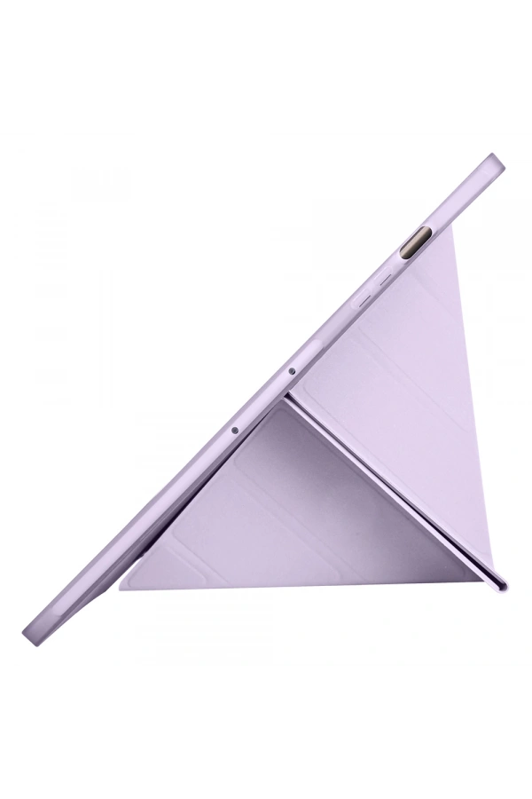 Galaxy Tab S9 Plus Kılıf Zore Tri Folding Kalem Bölmeli Standlı Kılıf