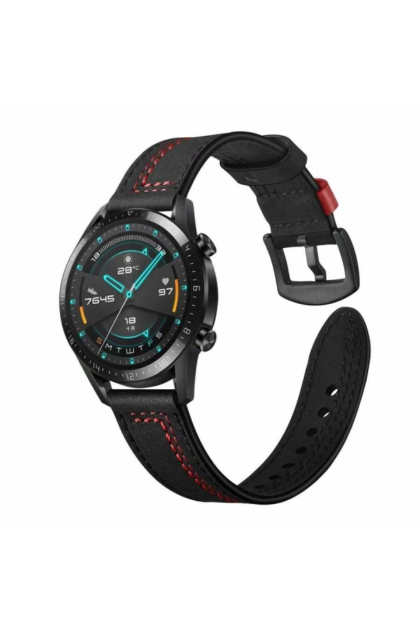 ​​Galaxy Watch 46mm (22mm) KRD-19 Deri Kordon