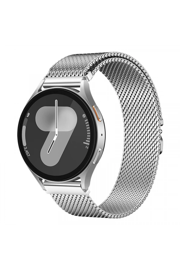 Galaxy Watch 46mm Zore KRD-25 Metal Hasır Kordon