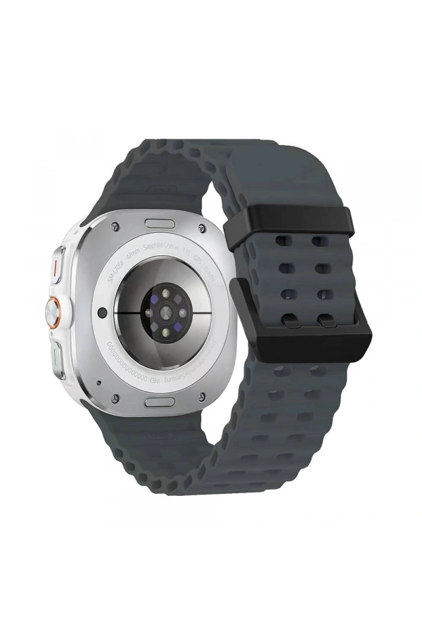 Galaxy Watch Ultra 47mm Zore KRD-118 Tırtıklı Tasarım Silikon Kordon