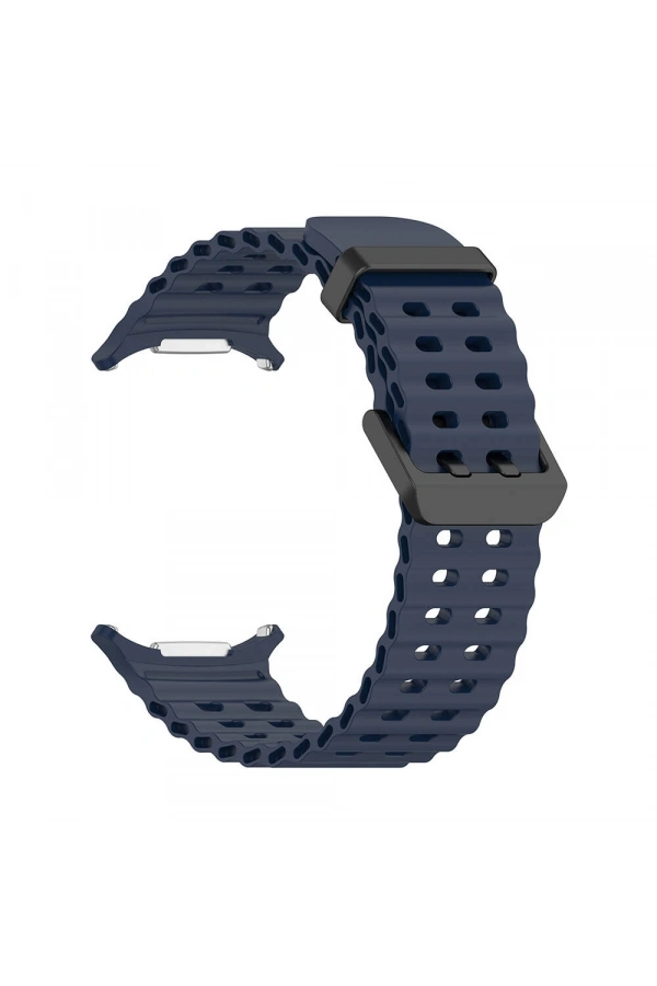 Galaxy Watch Ultra 47mm Zore KRD-118 Tırtıklı Tasarım Silikon Kordon