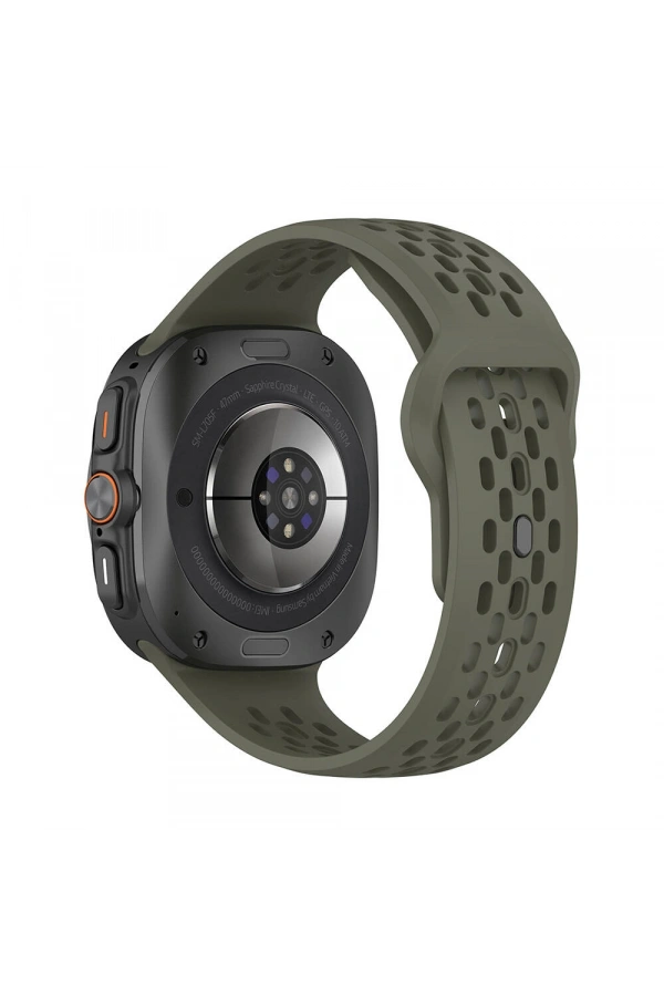 Galaxy Watch Ultra 47mm Zore KRD-119 Delikli Tasarım Silikon Kordon