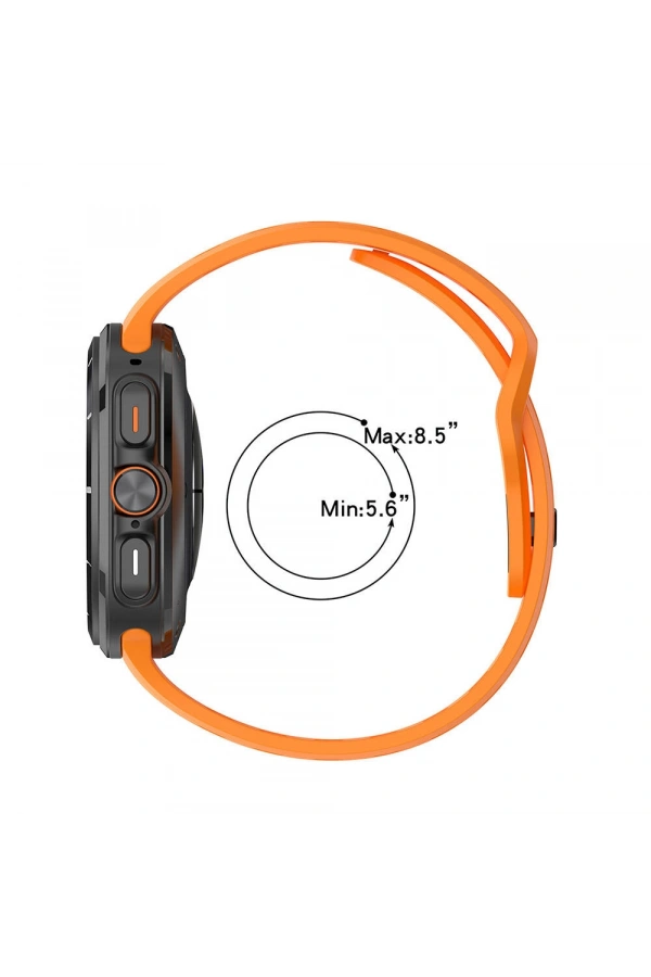 Galaxy Watch Ultra 47mm Zore KRD-119 Delikli Tasarım Silikon Kordon