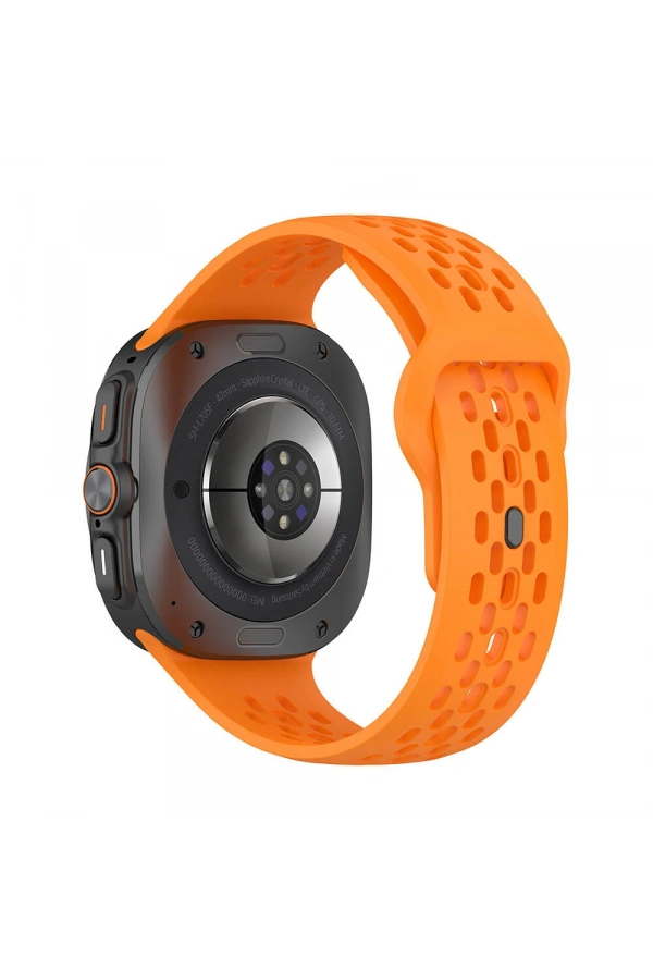 Galaxy Watch Ultra 47mm Zore KRD-119 Delikli Tasarım Silikon Kordon