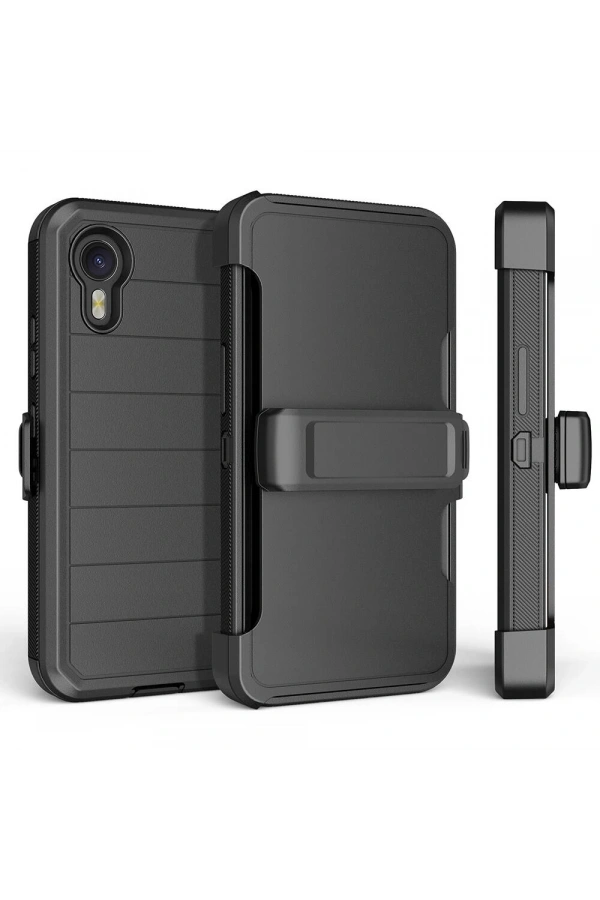 Galaxy XCover7 Pro Kılıf Zore Double Clip Kapak