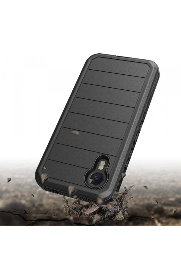 Galaxy XCover7 Pro Kılıf Zore Double Clip Kapak