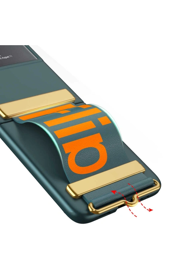 Galaxy Z Flip 3 Kılıf Zore Flio Kıpta Kapak