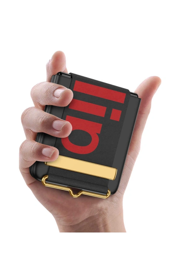 Galaxy Z Flip 3 Kılıf Zore Flio Kıpta Kapak