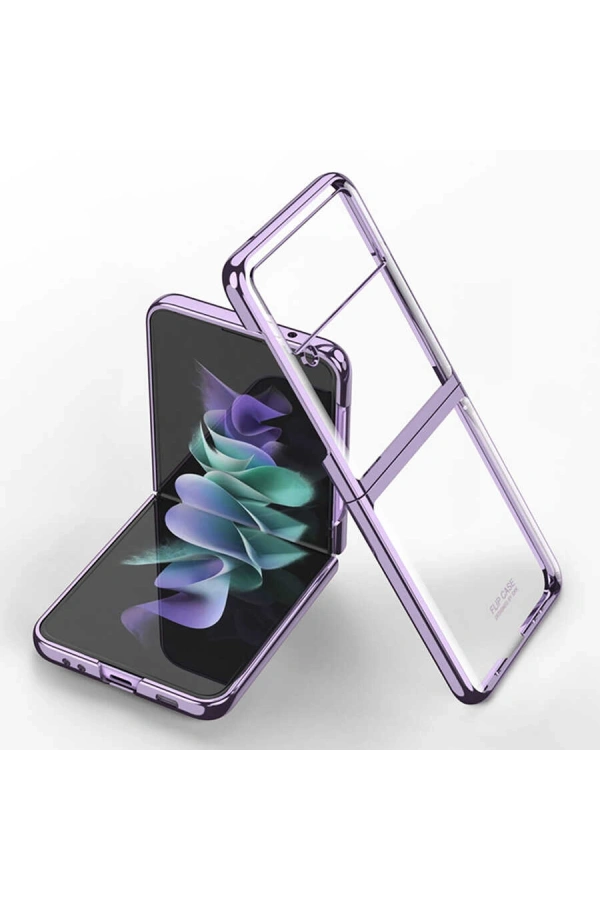 Galaxy Z Flip 3 Kılıf Zore Kıpta Kapak