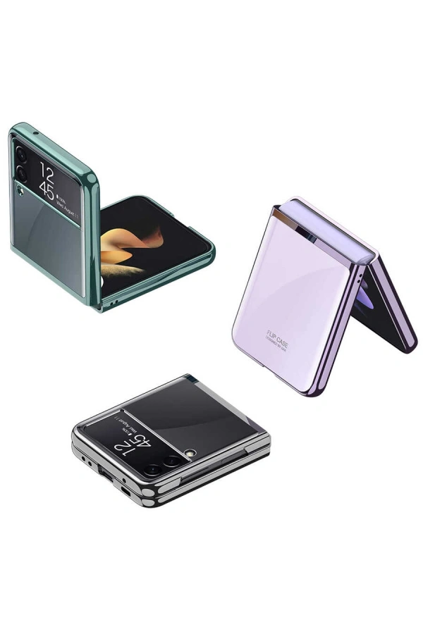 Galaxy Z Flip 3 Kılıf Zore Kıpta Kapak