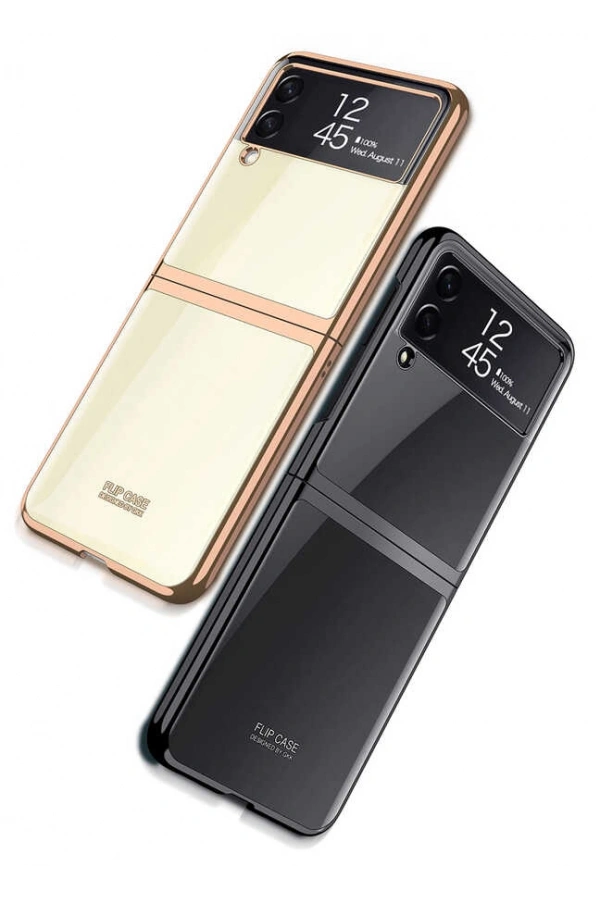 Galaxy Z Flip 3 Kılıf Zore Kıpta Kapak